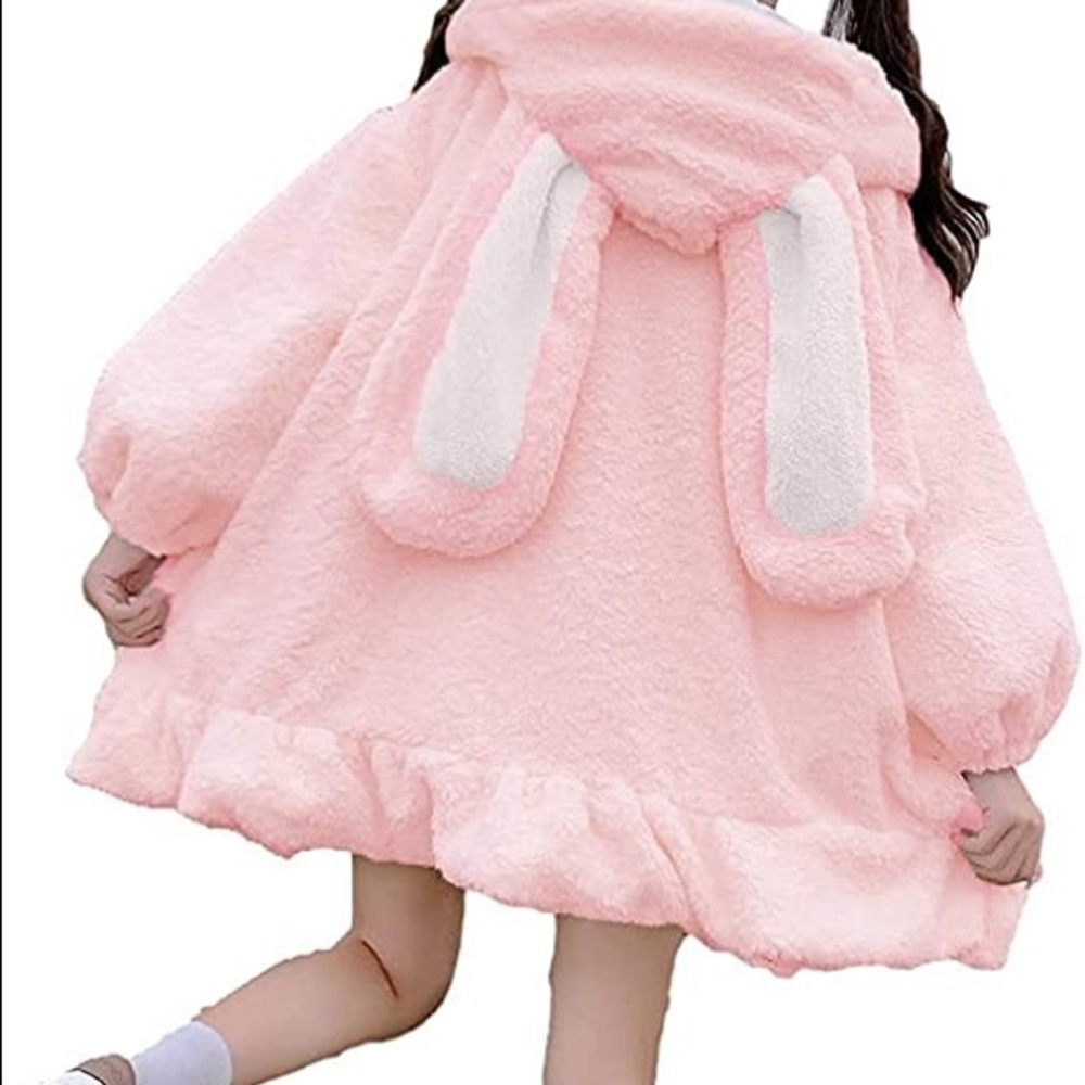 ♡NWOT cute bunny hoodie♡